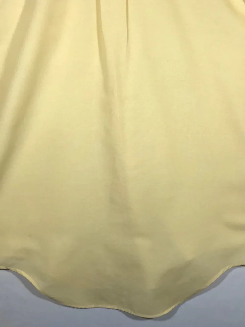Cabela's Men's 17.5 XXL Yellow Long Sleeve Button Up Button Down Collar Shirt